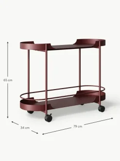 Westwing Collection Metall-Servierwagen Taru