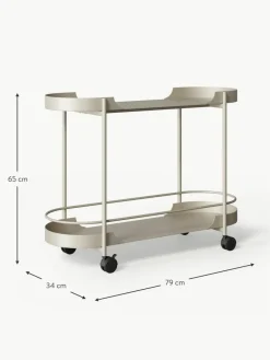 Westwing Collection Metall-Servierwagen Taru