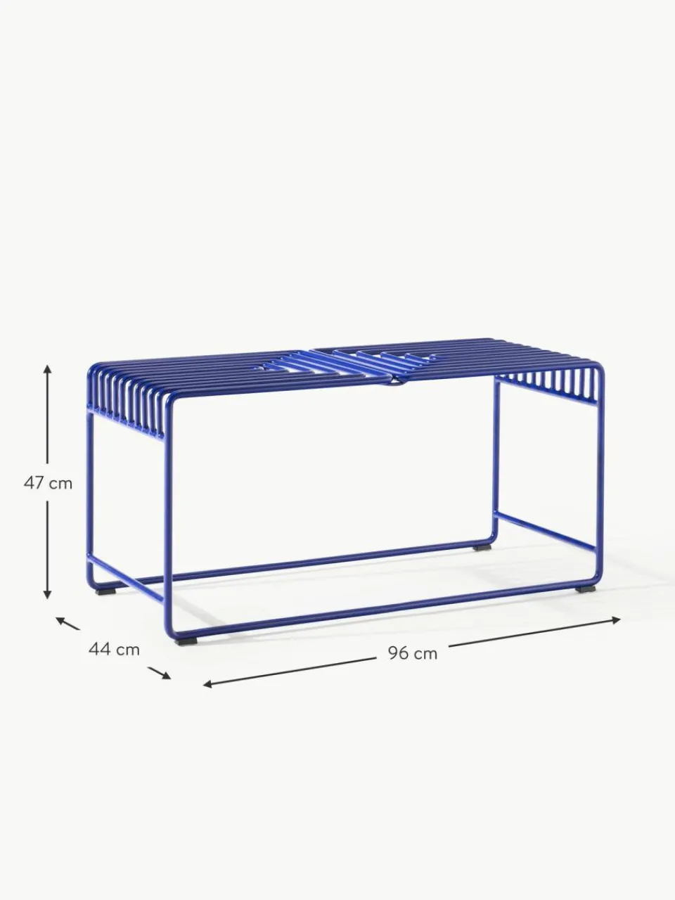 Westwing Collection Metall-Sitzbank Banu