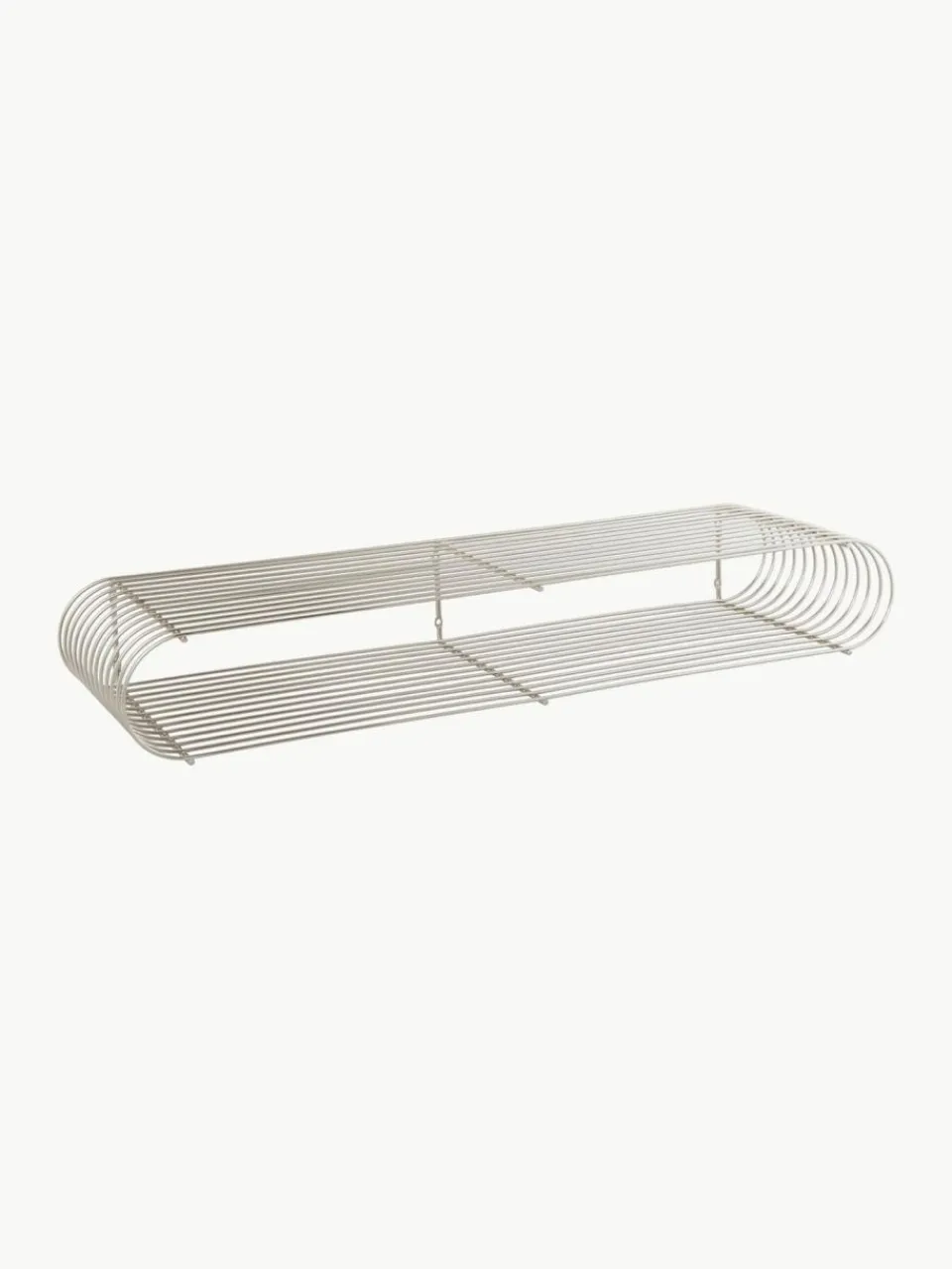 Aytm Metall-Wandregal Curva, B 80 cm