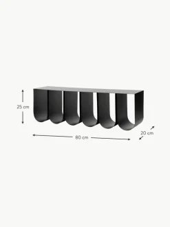 Kristina Dam Metall-Wandregal Curved