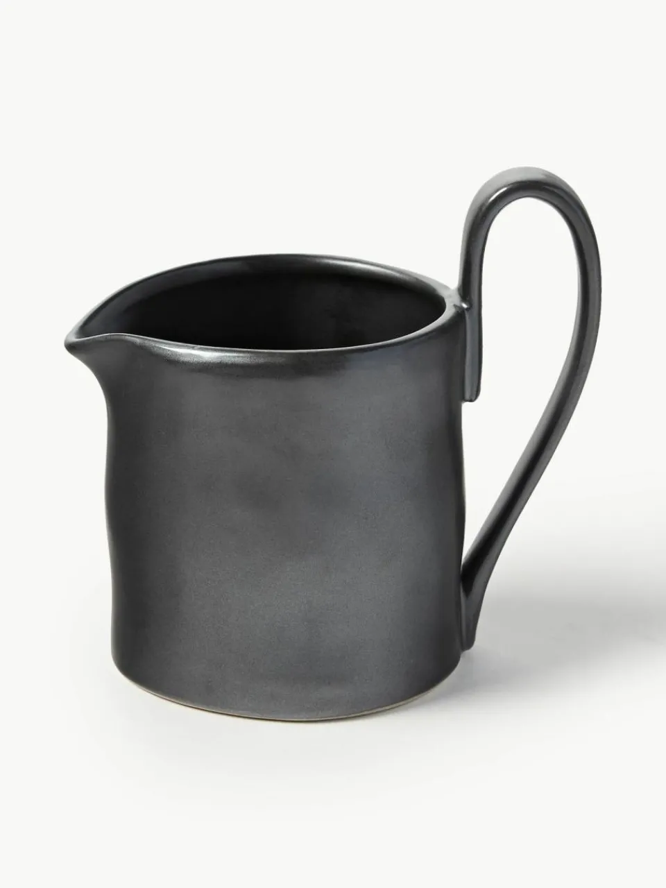 ferm LIVING Milchkännchen Flow aus Steinzeug, 300 ml