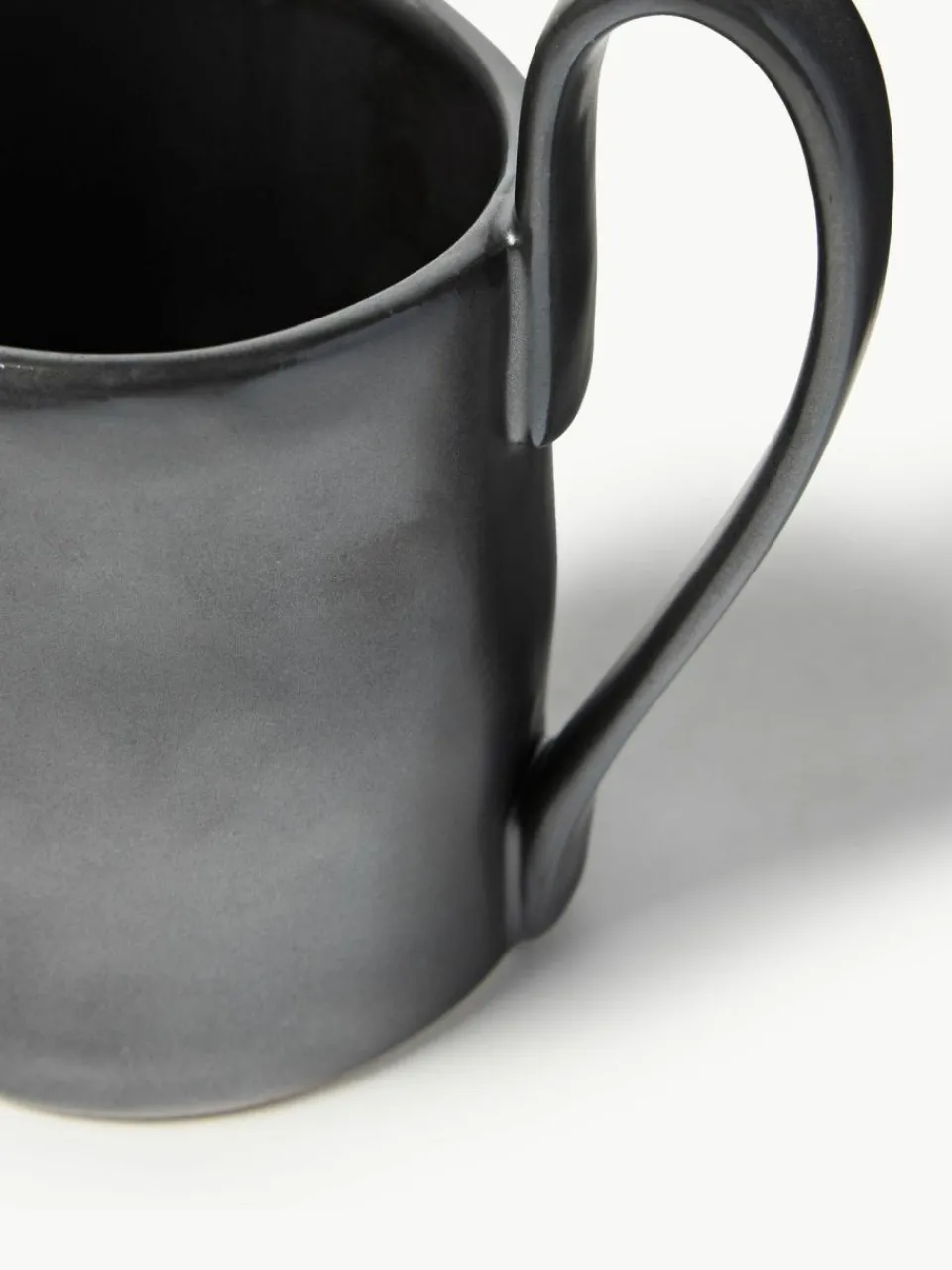 ferm LIVING Milchkännchen Flow aus Steinzeug, 300 ml