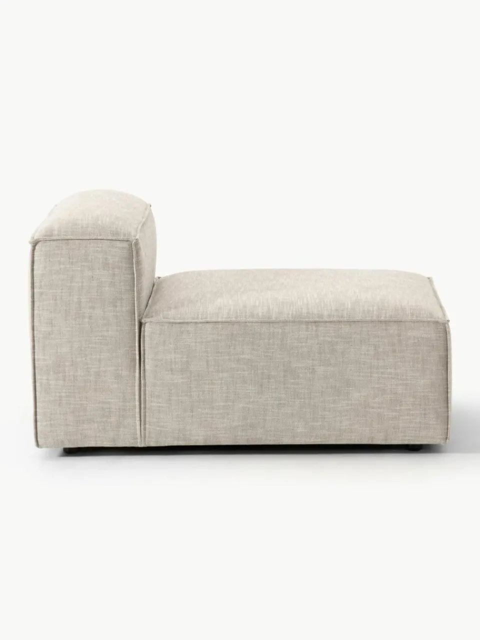 Westwing Collection Mittelmodul Lennon aus Leinen-Mix
