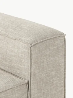 Westwing Collection Mittelmodul Lennon aus Leinen-Mix