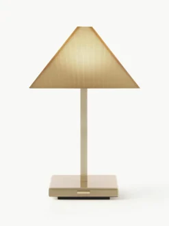 Armani Casa Mobile LED-Tischlampe Mini Logo mit USB-Anschluss, dimmbar