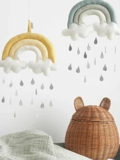 Kinder Cam Cam Copenhagen Mobile Rainbow aus Bio-Baumwolle