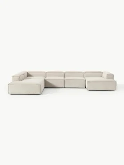 Westwing Collection Modulare Wohnlandschaft Lennon aus Cord