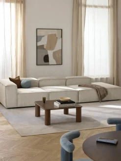 Westwing Collection Modulare XL-Ottomane Lennon aus Cord