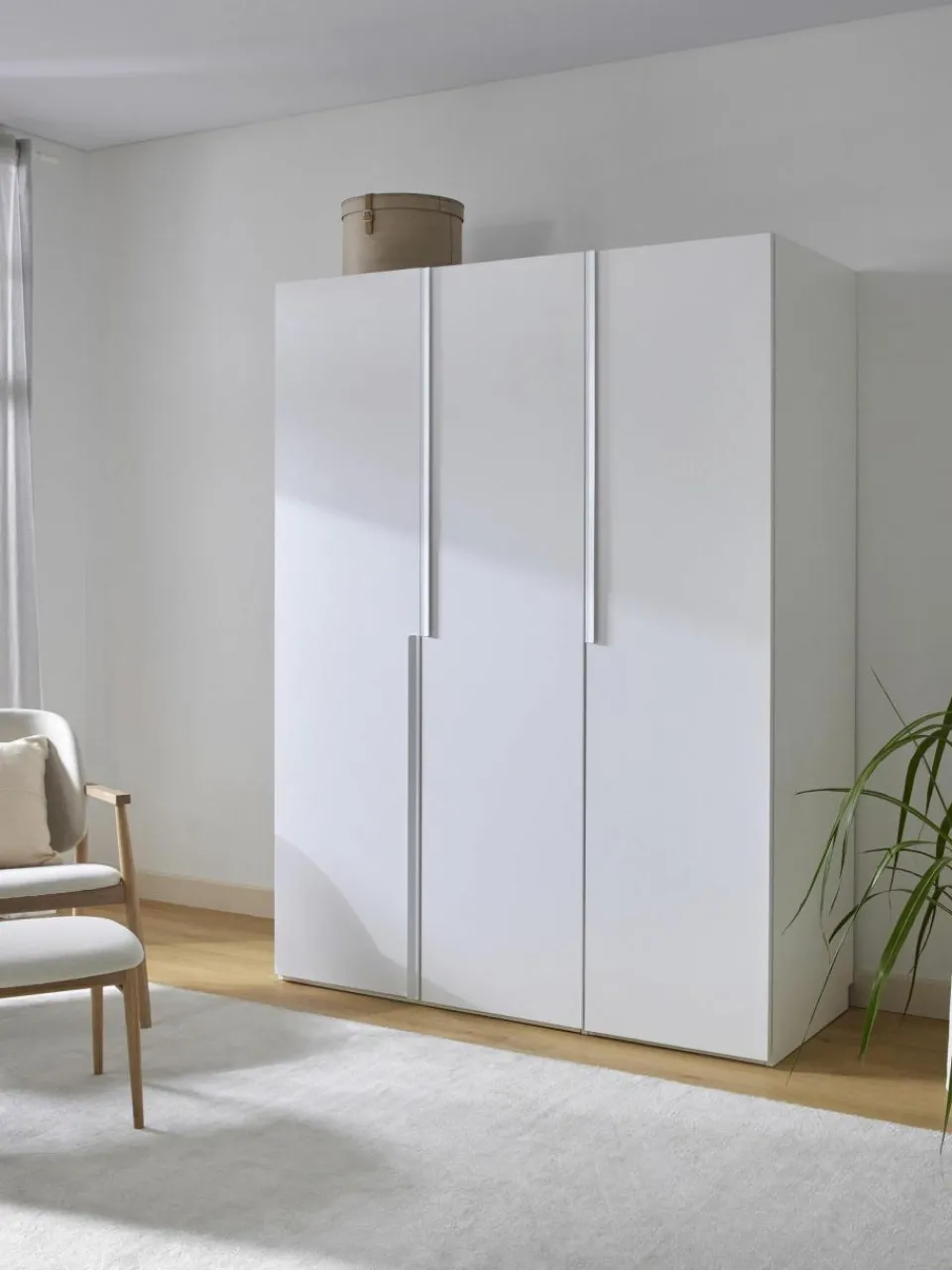 Westwing Collection Modularer Drehtürenschrank Leon, 150 cm Breite, mehrere Varianten