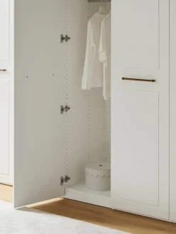 Westwing Collection Modularer Drehtürenschrank Charlotte, 250 cm Breite, mehrere Varianten