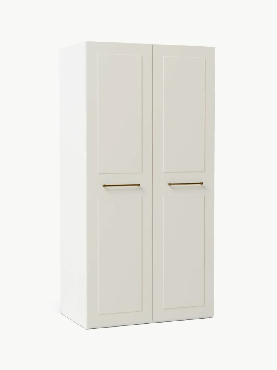 Westwing Collection Modularer Drehtürenschrank Charlotte, 100 cm Breite, mehrere Varianten