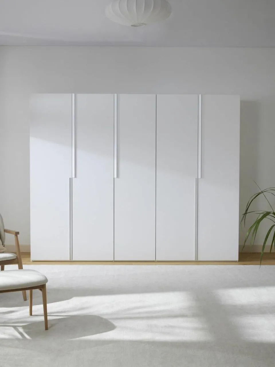 Westwing Collection Modularer Drehtürenschrank Leon, 250 cm Breite, mehrere Varianten