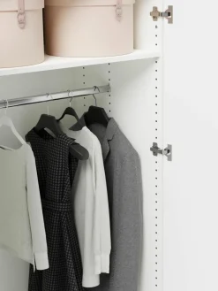Westwing Collection Modularer Drehtürenschrank Leon, 250 cm Breite, mehrere Varianten