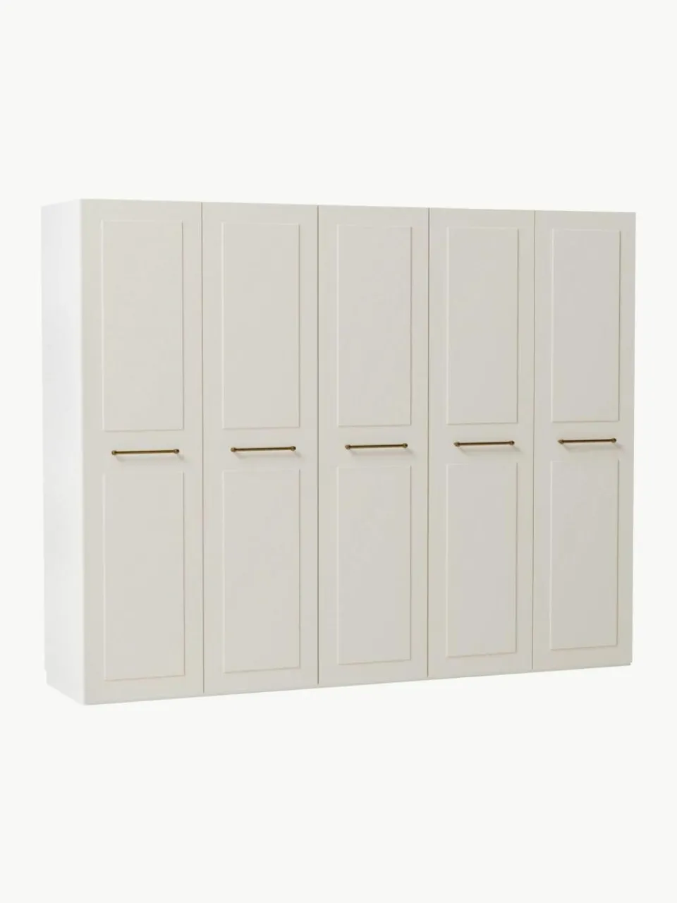 Westwing Collection Modularer Drehtürenschrank Charlotte, 250 cm Breite, mehrere Varianten