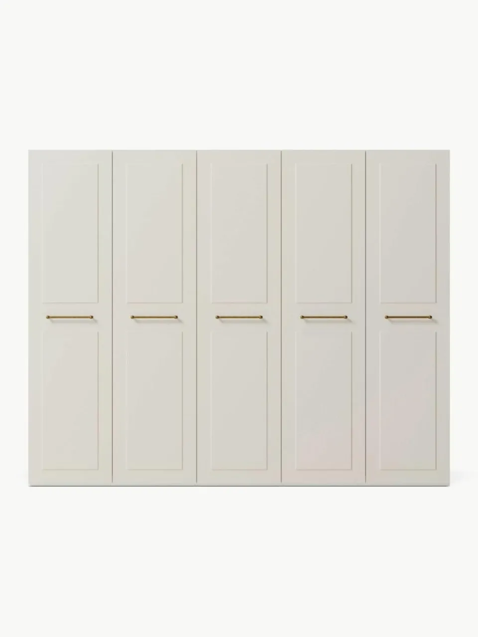 Westwing Collection Modularer Drehtürenschrank Charlotte, 250 cm Breite, mehrere Varianten