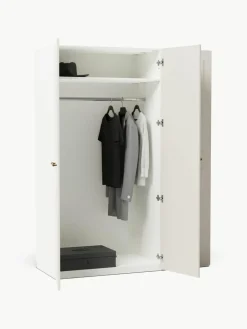 Westwing Collection Modularer Drehtürenschrank Charlotte, 150 cm Breite, mehrere Varianten