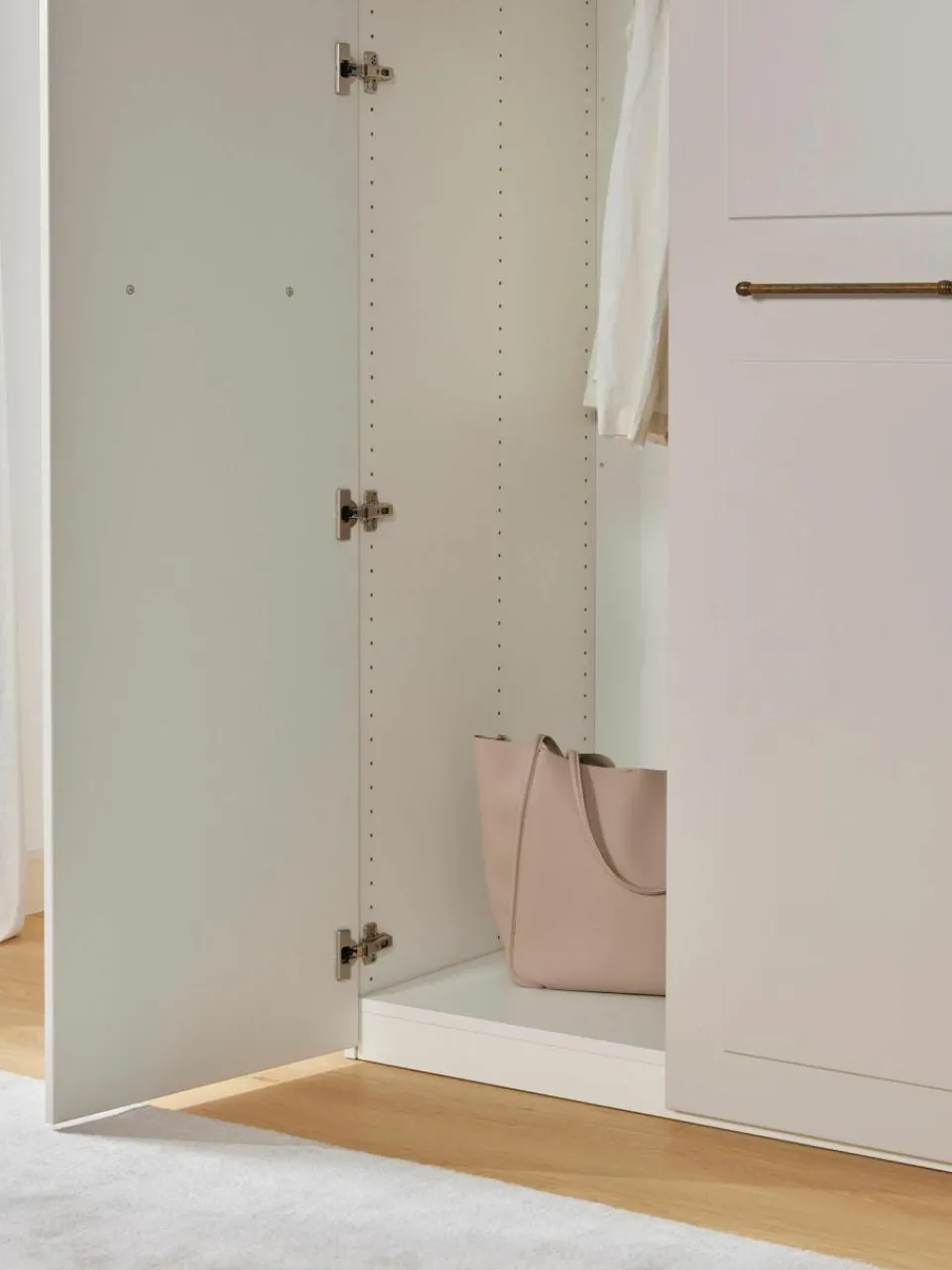 Westwing Collection Modularer Drehtürenschrank Charlotte, 150 cm Breite, mehrere Varianten