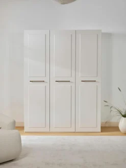 Westwing Collection Modularer Drehtürenschrank Charlotte, 150 cm Breite, mehrere Varianten