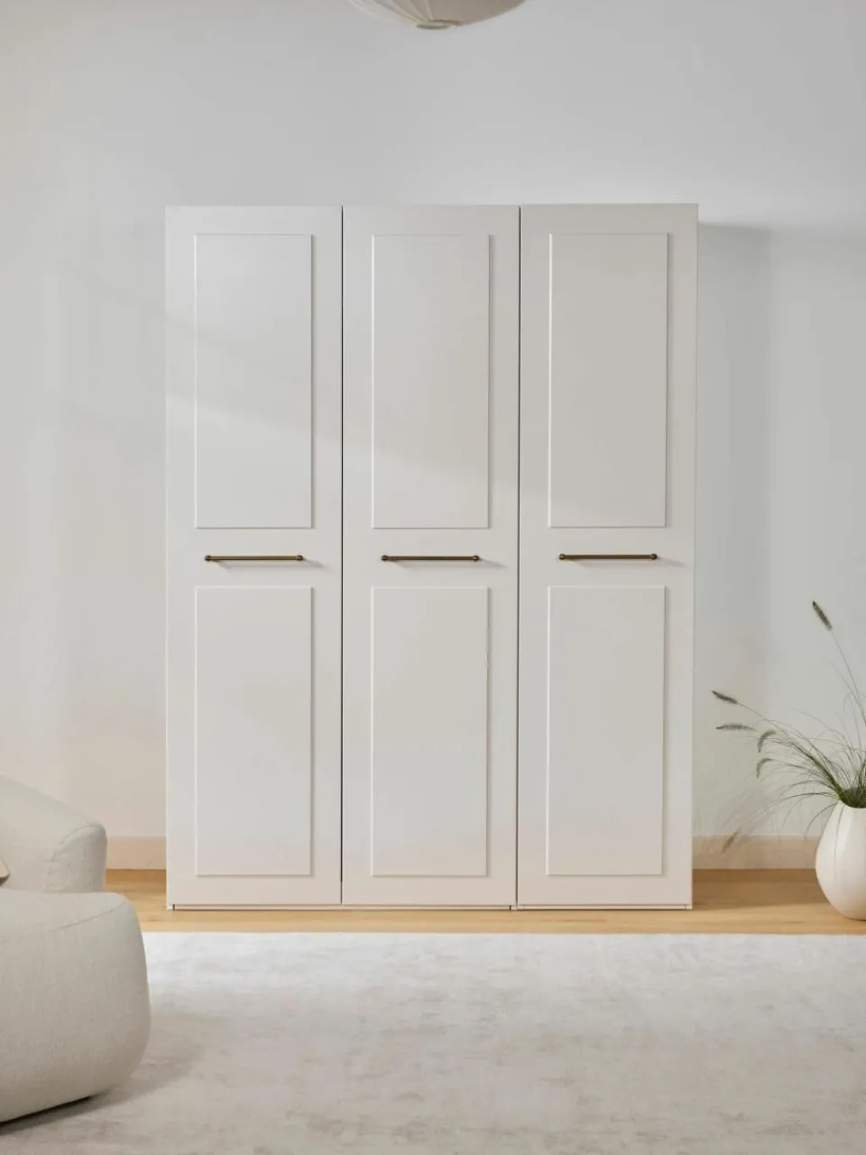 Westwing Collection Modularer Drehtürenschrank Charlotte, 150 cm Breite, mehrere Varianten