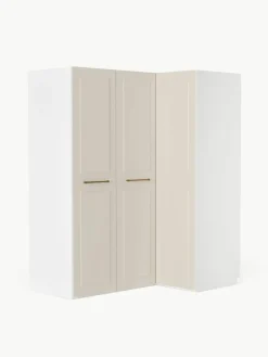 Westwing Collection Modularer Eck-Kleiderschrank Charlotte, 165 cm Breite, mehrere Varianten