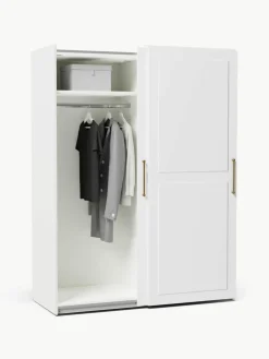 Westwing Collection Modularer Schwebetürenschrank Charlotte, 150 cm Breite, mehrere Varianten