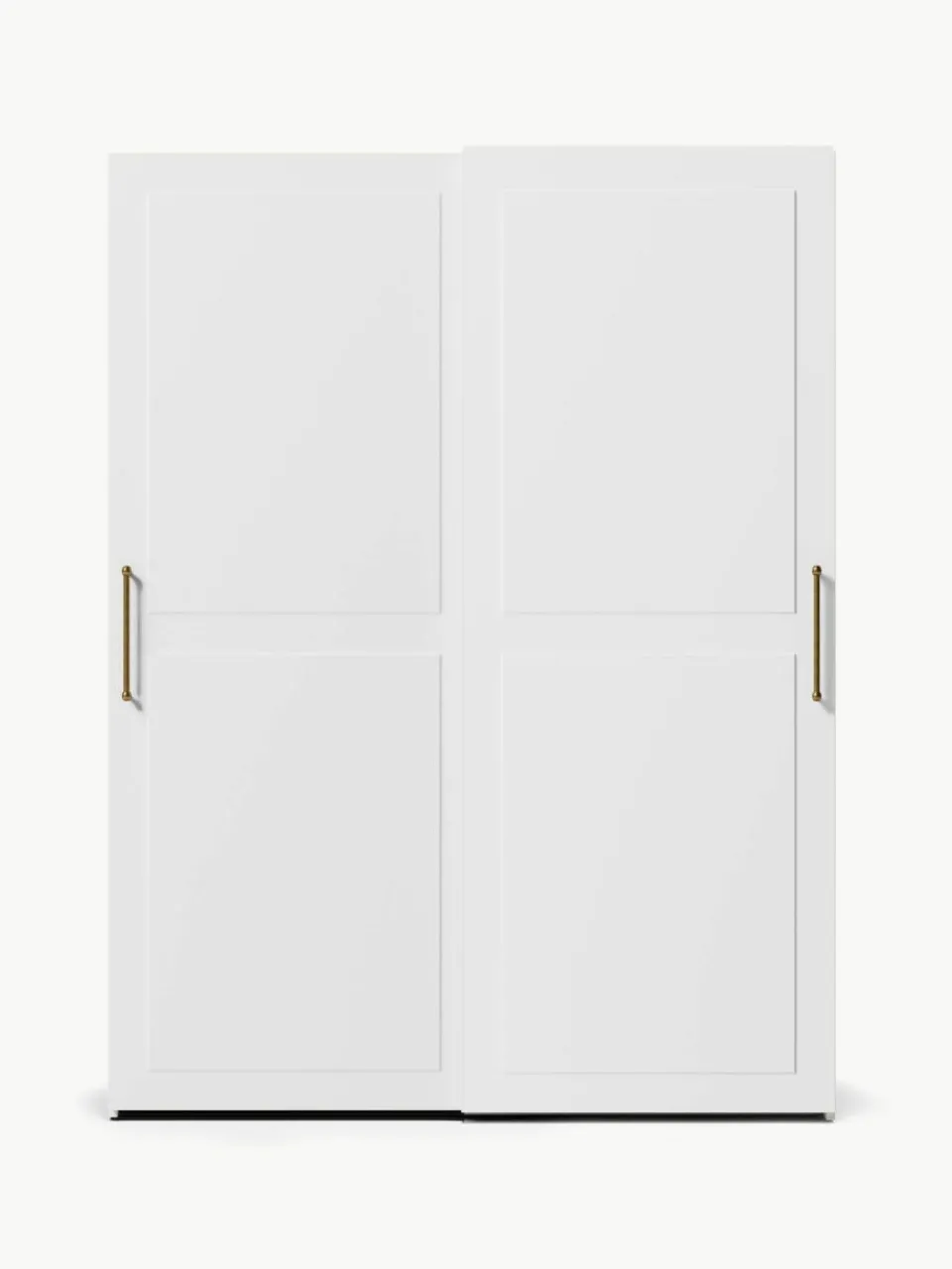 Westwing Collection Modularer Schwebetürenschrank Charlotte, 150 cm Breite, mehrere Varianten