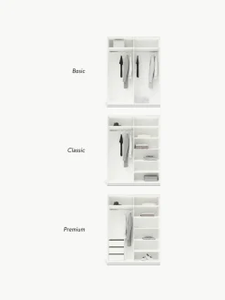 Westwing Collection Modularer Schwebetürenschrank Charlotte, 150 cm Breite, mehrere Varianten