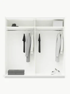 Westwing Collection Modularer Schwebetürenschrank Charlotte, 200 cm Breite, mehrere Varianten