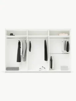 Westwing Collection Modularer Schwebetürenschrank Charlotte, 300 cm Breite, mehrere Varianten