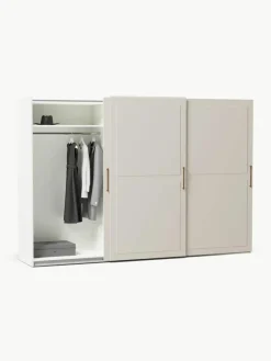Westwing Collection Modularer Schwebetürenschrank Charlotte, 300 cm Breite, mehrere Varianten