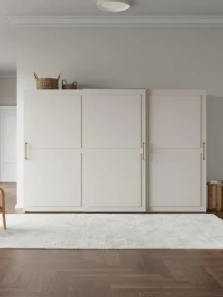 Westwing Collection Modularer Schwebetürenschrank Charlotte, 300 cm Breite, mehrere Varianten