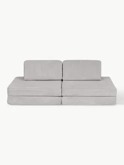 Kinder Funzy Modulares Kinder-Spielsofa Mila aus Cord, handgefertigt