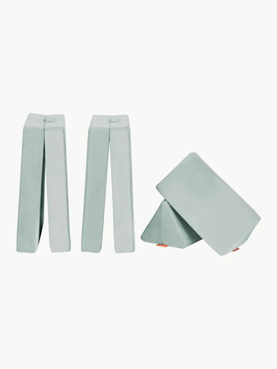 Kinder Funzy Modulares Kinder-Spielsofa Mila aus Samt, handgefertigt
