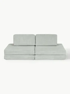 Kinder Funzy Modulares Kinder-Spielsofa Mila aus Cord, handgefertigt