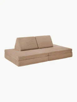 Kinder Funzy Modulares Kinder-Spielsofa Mila aus Cord, handgefertigt