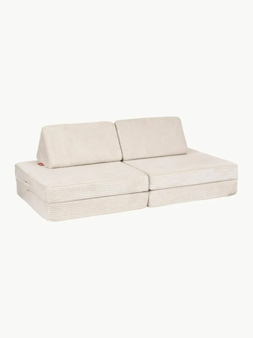 Kinder Funzy Modulares Kinder-Spielsofa Mila aus Cord, handgefertigt