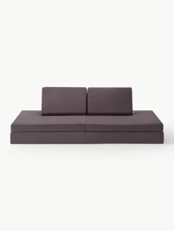 Kinder Funzy Modulares Kinder-Spielsofa Mila aus Samt, handgefertigt