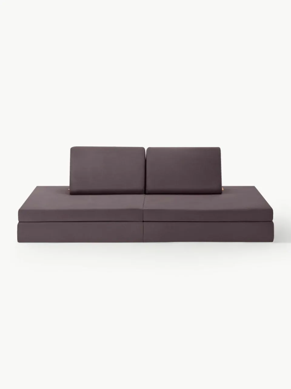 Kinder Funzy Modulares Kinder-Spielsofa Mila aus Samt, handgefertigt