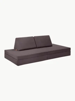 Kinder Funzy Modulares Kinder-Spielsofa Mila aus Samt, handgefertigt
