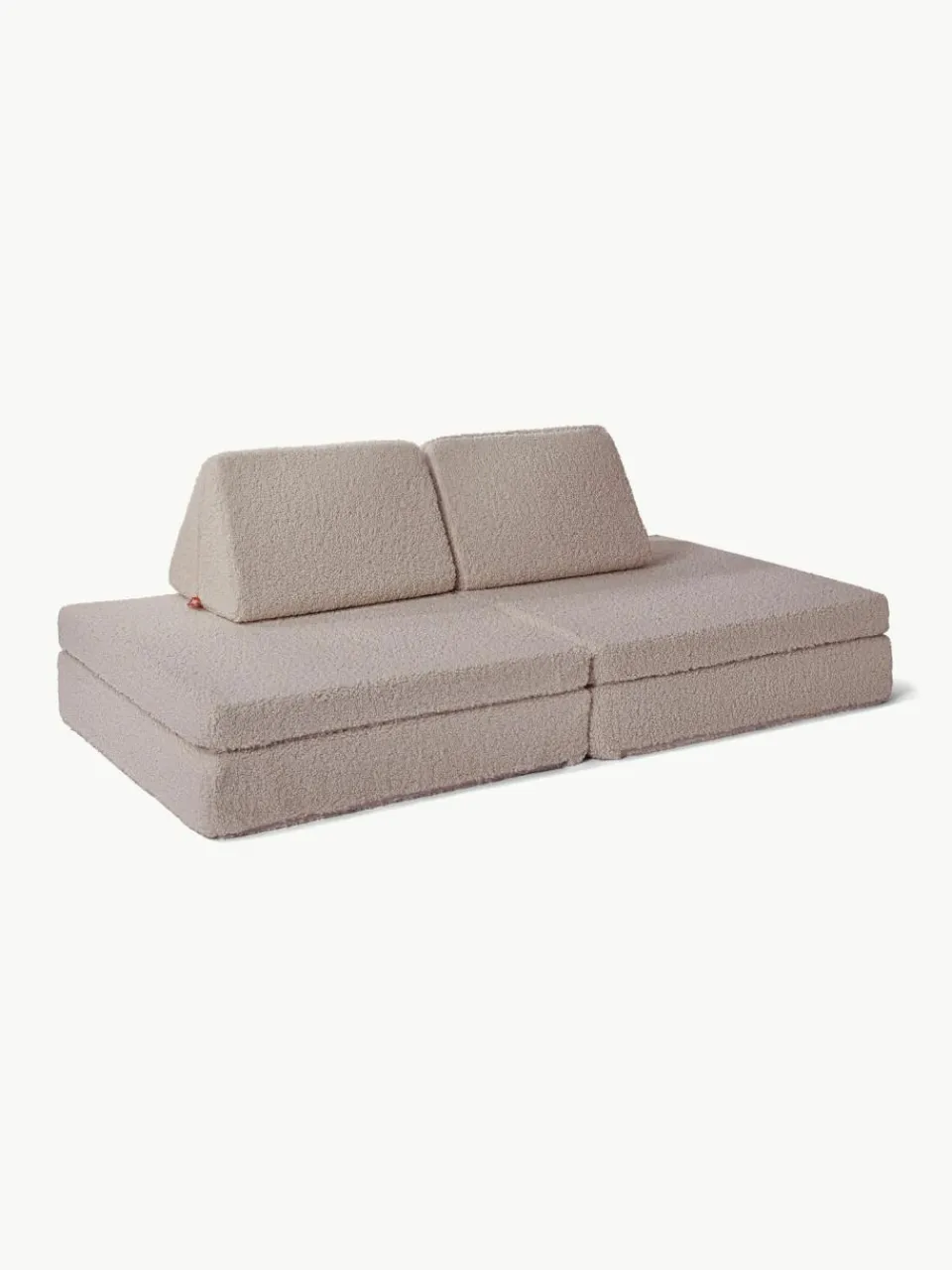 Kinder Funzy Modulares Kinder-Spielsofa Mila aus Teddy, handgefertigt