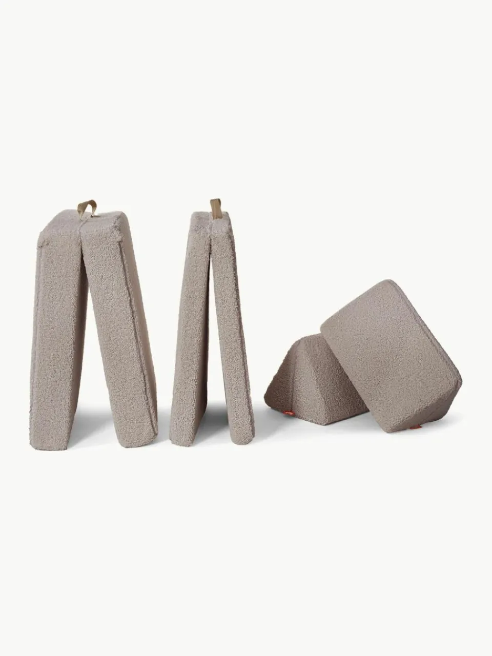 Kinder Funzy Modulares Kinder-Spielsofa Mila aus Teddy, handgefertigt