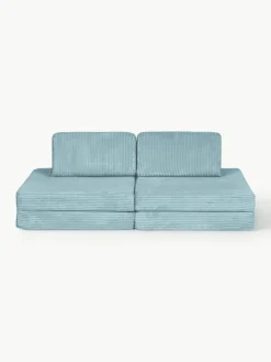 Kinder Funzy Modulares Kinder-Spielsofa Mila aus Cord, handgefertigt