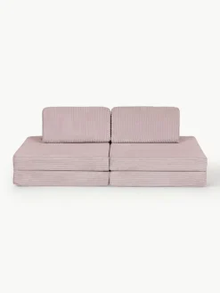 Kinder Funzy Modulares Kinder-Spielsofa Mila aus Cord, handgefertigt