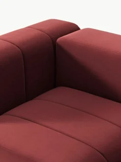 Westwing Collection Modulares Samt-Sofa Lena (4-Sitzer)