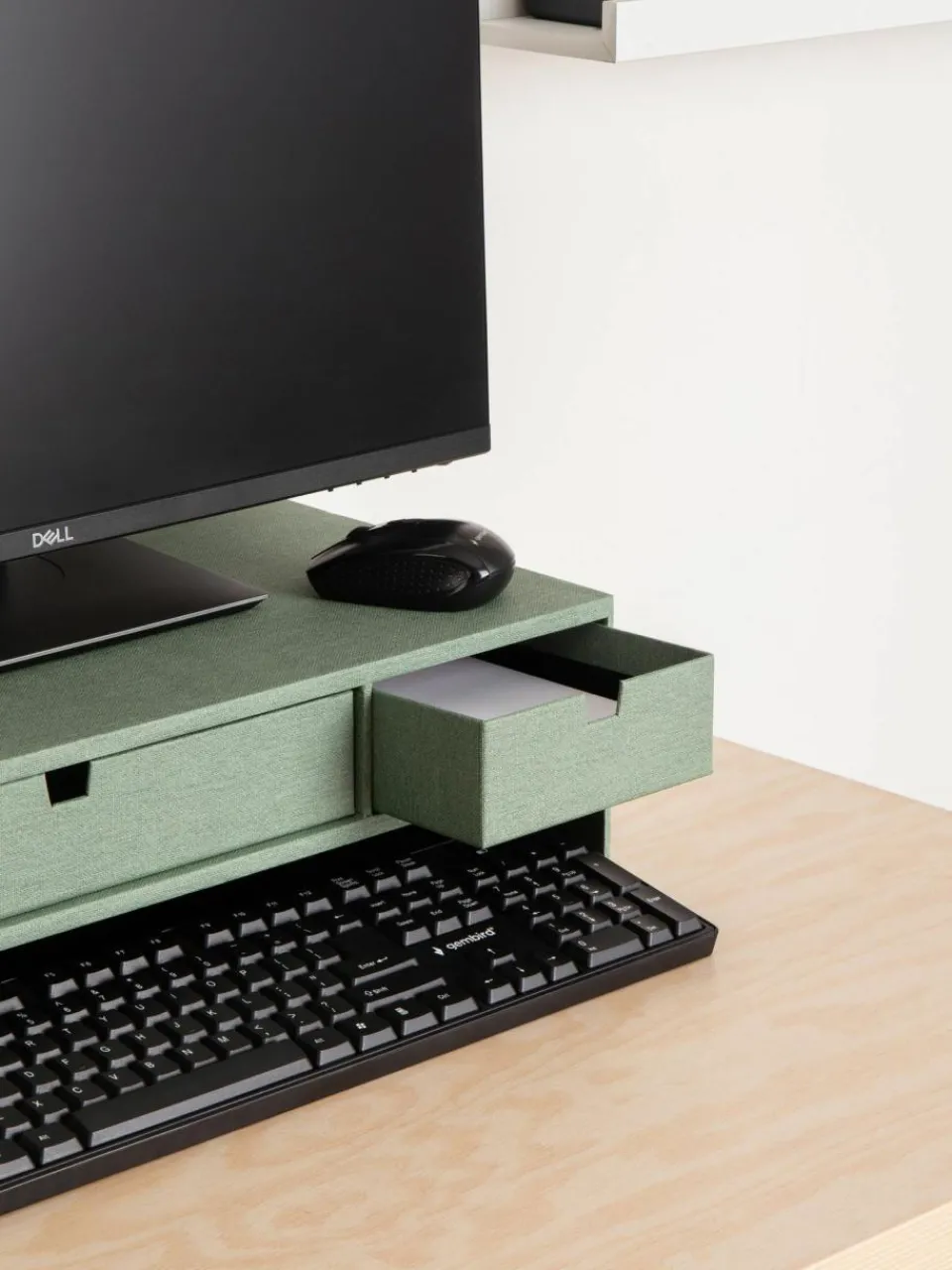 Bigso Box of Sweden Monitorerhöhung Ted mit Schubladen