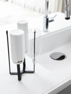 Yamazaki Multifunktionaler Küchenständer Tower aus Metall, klappbar