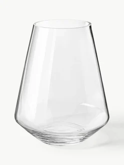 Westwing Collection Mundgeblasene Glas-Vase Joyce, H 21 cm