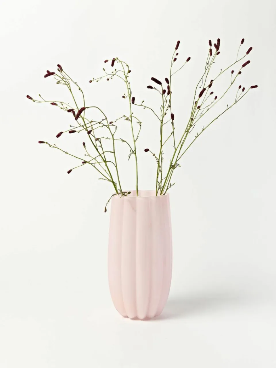 Pols Potten Mundgeblasene Glas-Vase Melon, H 38 cm