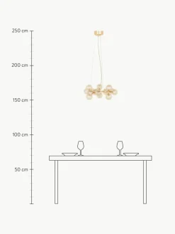 By Rydens Mundgeblasene LED-Pendelleuchte Splendor